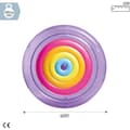 Miniatyrbild 4 av 4: Uppblåsbar ö - Intex - Rainbow Fiesta Island - Regnbåge - 2,01 m - PVC