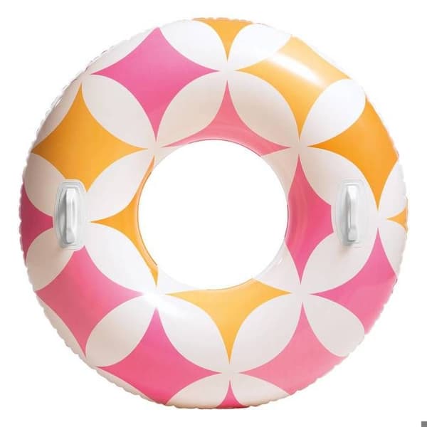 Uppblåsbar båt - Intex - Vinty - Rund - 1,14 m - 2 handtag - 220 lb max