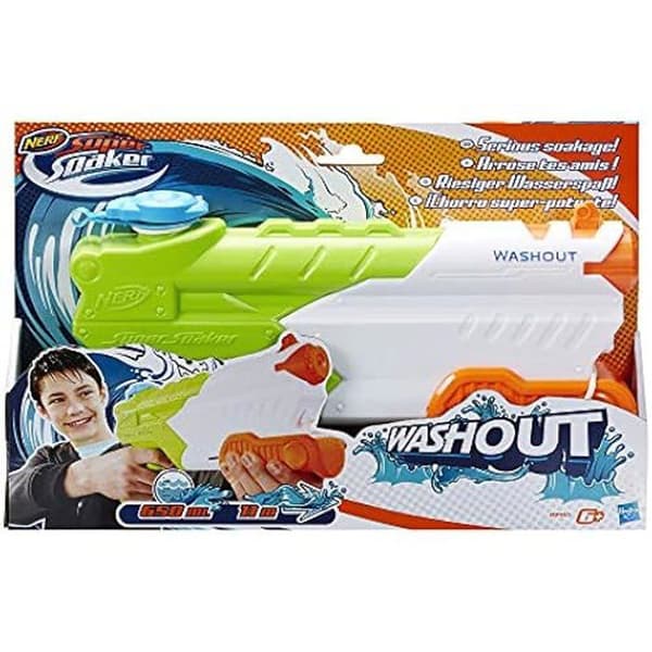 Super Soaker Washout Water Gun - Nerf - A9465eu40 - Skjutkapacitet upp till 11m