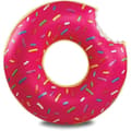Miniatyrbild 1 av 4: Rosa Uppblåsbar Donut - För Pool eller Utomhus - Barn och Vuxna - 60cm