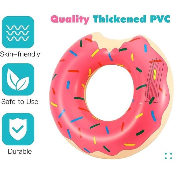 Bouée Donuts, Ring av simning, sommarbåt, vattenleksak, poolbåge, uppblåsbar båt, uppblåsbar pool, uppblåsbar för pool 184