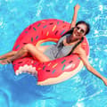 Miniatyrbild 1 av 4: Bouée Donuts, Ring av simning, sommarbåt, vattenleksak, poolbåge, uppblåsbar båt, uppblåsbar pool, uppblåsbar för pool 184
