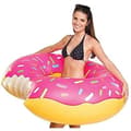 Miniatyrbild 2 av 4: Hammock, Poolmadrass, Poolboja, Uppblåsbar Simring Donut Pool Flottör för Barn Vuxna PVC Material A180