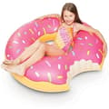 Miniatyrbild 1 av 4: Hammock, Poolmadrass, Poolboja, Uppblåsbar Simring Donut Pool Flottör för Barn Vuxna PVC Material A180