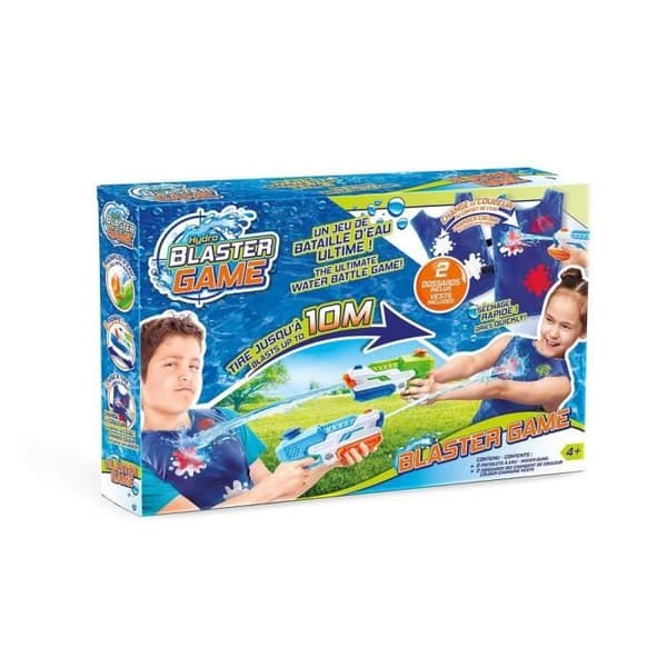CANAL TOYS Water Battle Game - Hydro Blaster Game - 2 vapen + 2 färgbyteshaklappar
