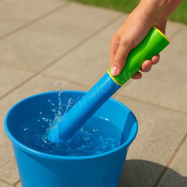 Maxi Vattenpump Barn 42 cm Lätt att Använda för Utomhusspel Pool Strand Slumptalig Färg