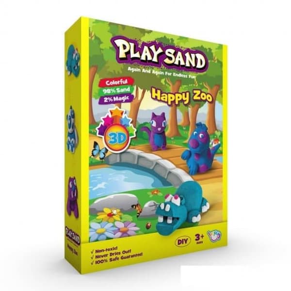 Kinetic play sand, Happy zoo