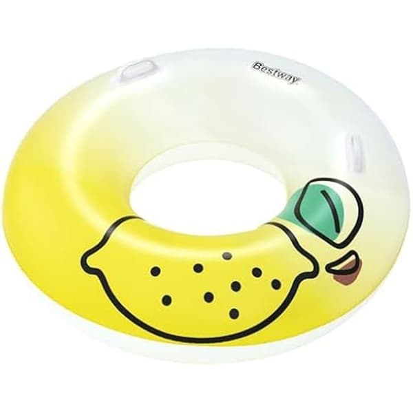 Bouée - BESTWAY - Citron Fresh Squeezed - 99 cm - Gul - För barn från 6 år