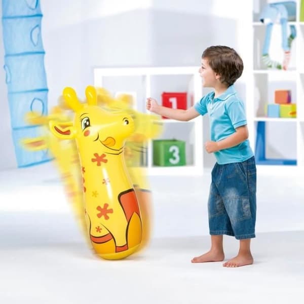 Set med 3 Bestway uppblåsbara djurfigursmodeller - multicolor aleatorio - 3 år gammal