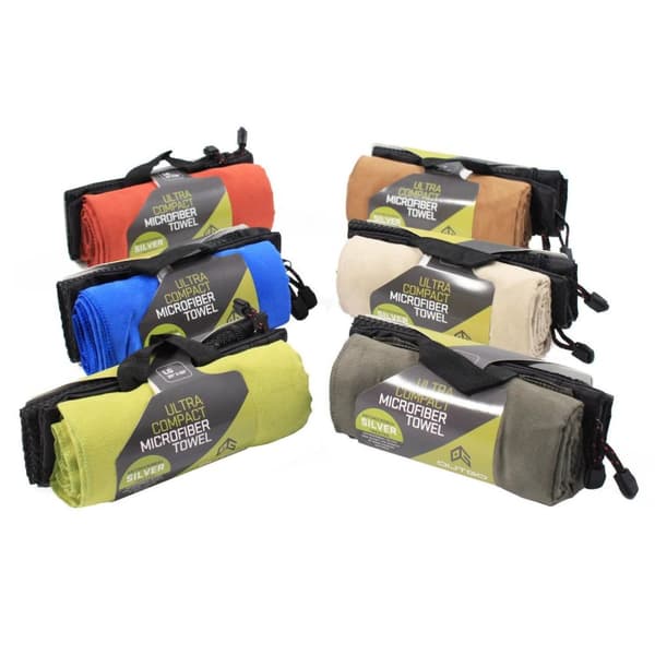 Gear Aid handduk microfiber, MCNETT OUTGO ULTRA COMPACT MICROFIBER TOWEL sand