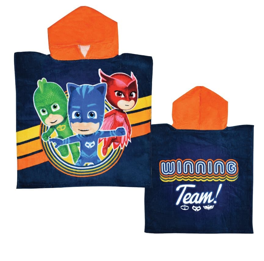 Pyjamashjältarna / Pj mask - Badponcho / Handduk - Winning team!