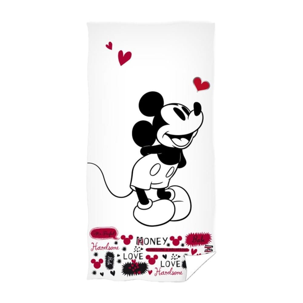 Mickey Mouse Kärlek strandhandduk