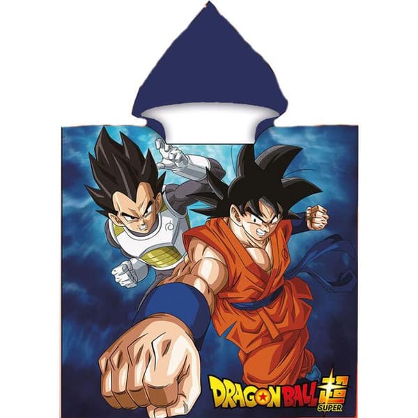 Dragon Ball Super microfiber poncho towel