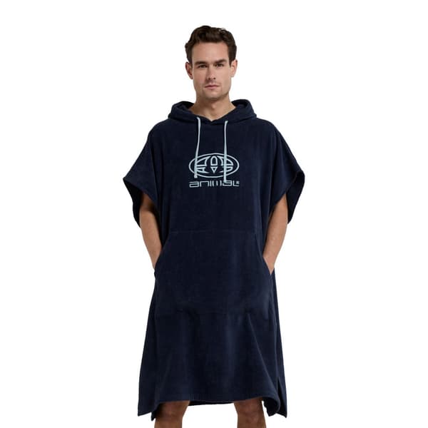 Animal Mens Jacob Towelling Organic Poncho