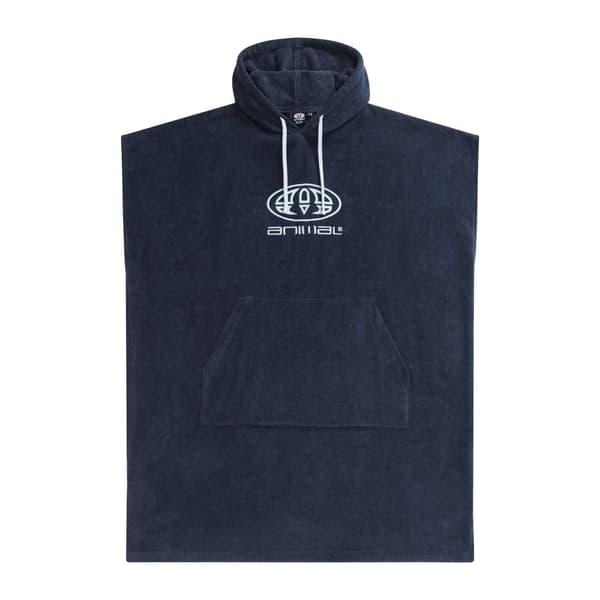 Animal Mens Jacob Towelling Organic Poncho
