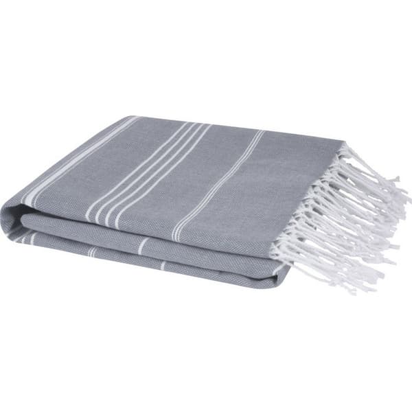 Anna Hammam Striped Cotton Beach Towel