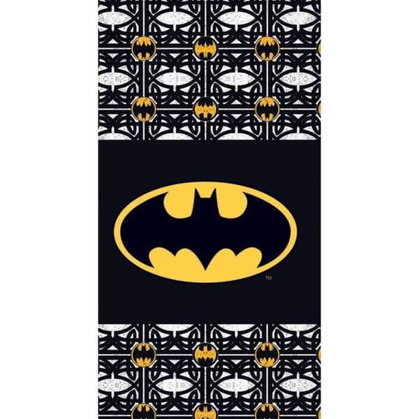 Strandhandduk - DC Comics - Batman - 70 x 140 cm - Bomull - Grå