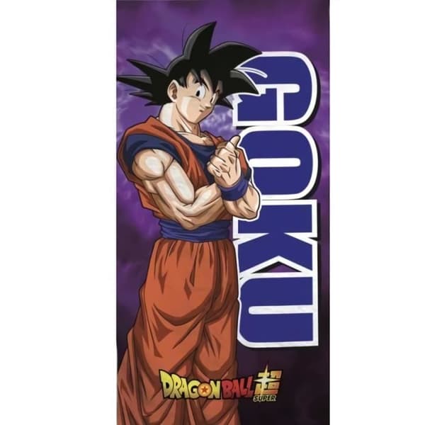 Strandhandduk - DRAGON BALL Z - 70 x 140 cm - 100% polyester - Tvättbar - Rak