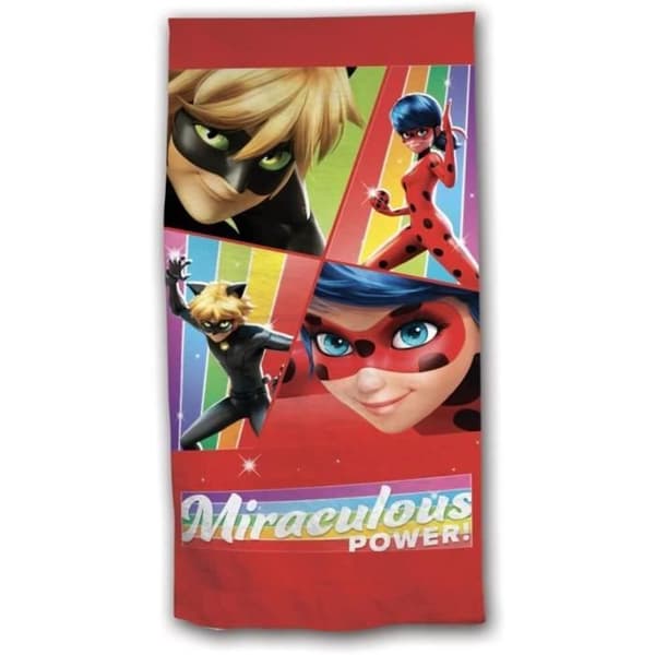 Miraculous Ladybug Handduk - Chat Noir Power
