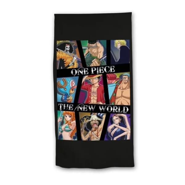 One Piece Handduk, Strandhandduk 70x140 cm (Snabbtork) Strandhandduk 70 x 140, snabbtorkande
