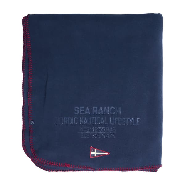 Sea Ranch Fleece Tæppe Blå