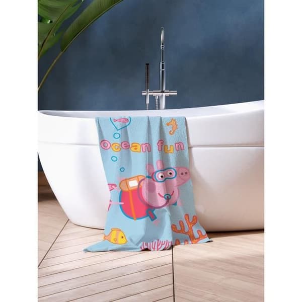 Peppa Pig Diving 100% bomullshandduk