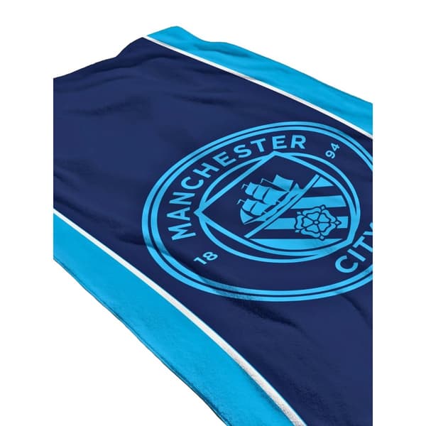 Manchester City FC Crest Cotton Beach Towel