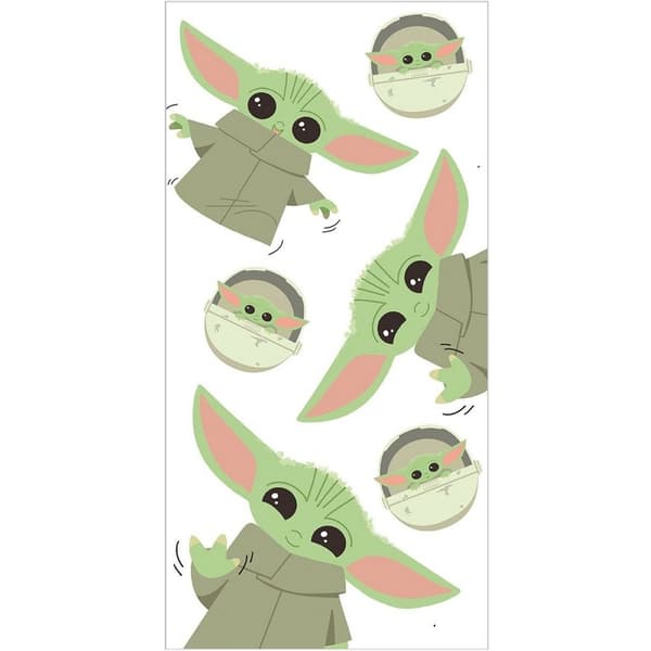Star Wars Baby Yoda Cotton Beach Towel White/Green One Size