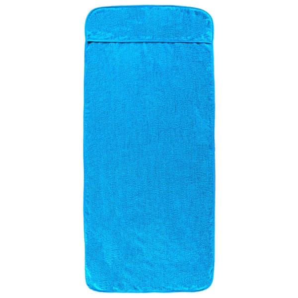 strandhåndklæder 6 stk. 60x135 cm 400 GSM stof turkis