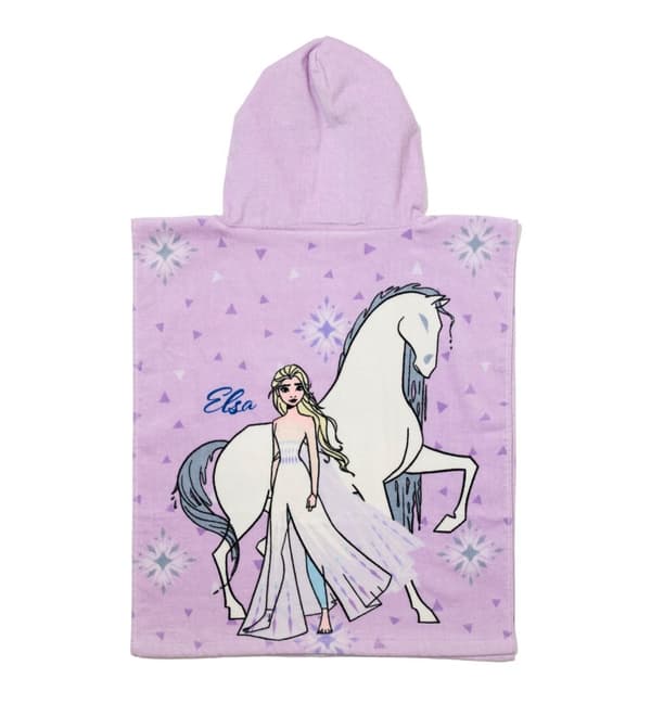 Frozen håndklæde poncho 50x115cm