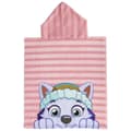 Miniatyrbillede 2 af 3: Poncho-håndklæde med Hætte The Paw Patrol Pink 50 x 115 cm