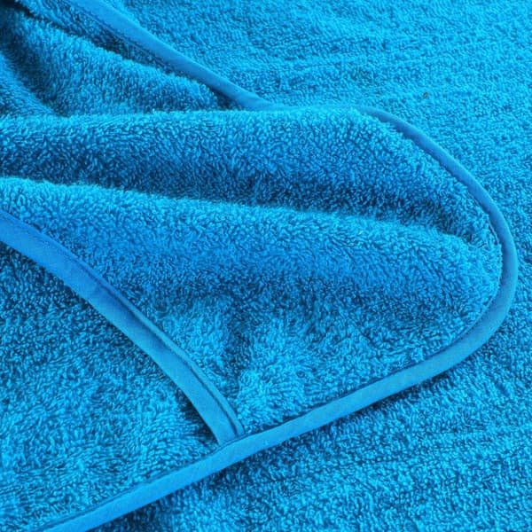 vidaXL Badhanddukar 4 st turkos 60x135 cm tyg 400 gsm -  Strandhanddukar