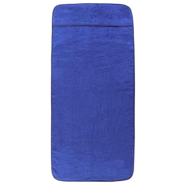 vidaXL Badhanddukar 2 st kungsblå 75x200 cm tyg 400 gsm -  Strandhanddukar