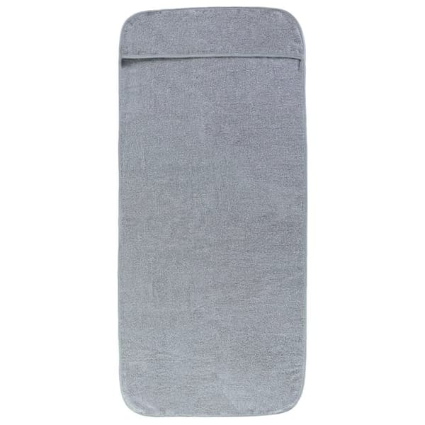 vidaXL Rantapyyhkeet 2 kpl harmaa 60x135 cm kangas 400 GSM -  Rantapyyhkeet