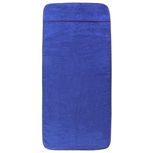 vidaXL Badhanddukar 2 st kungsblå 60x135 cm tyg 400 gsm -  Strandhanddukar