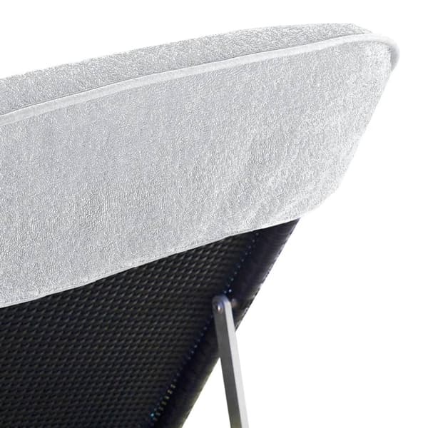 vidaXL Badhanddukar 2 st vita 60x135 cm tyg 400 gsm -  Strandhanddukar