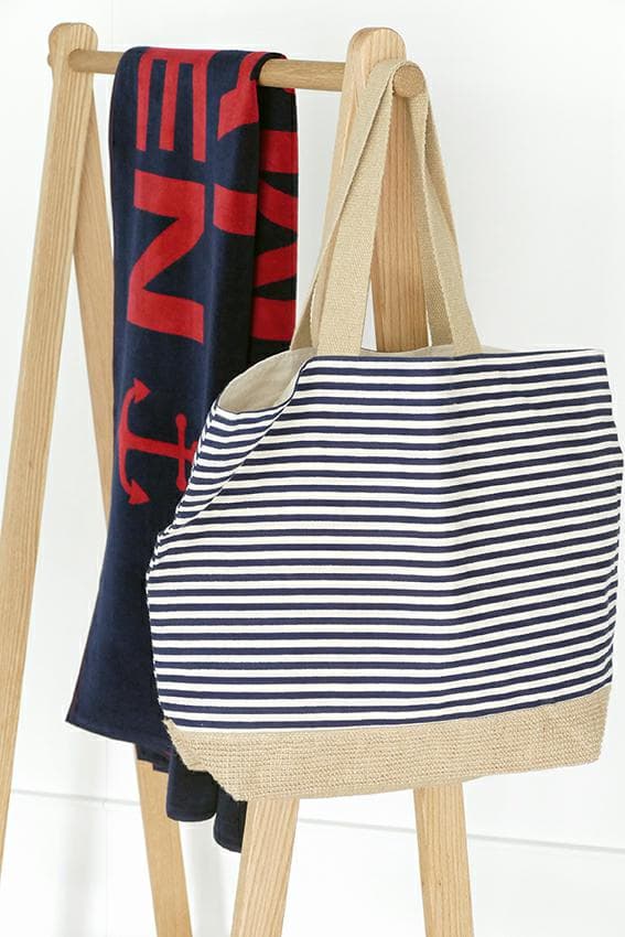 Strandhandduk 80x180 marinblå 12 frotté 430g/m2 100% Cawoe bomull