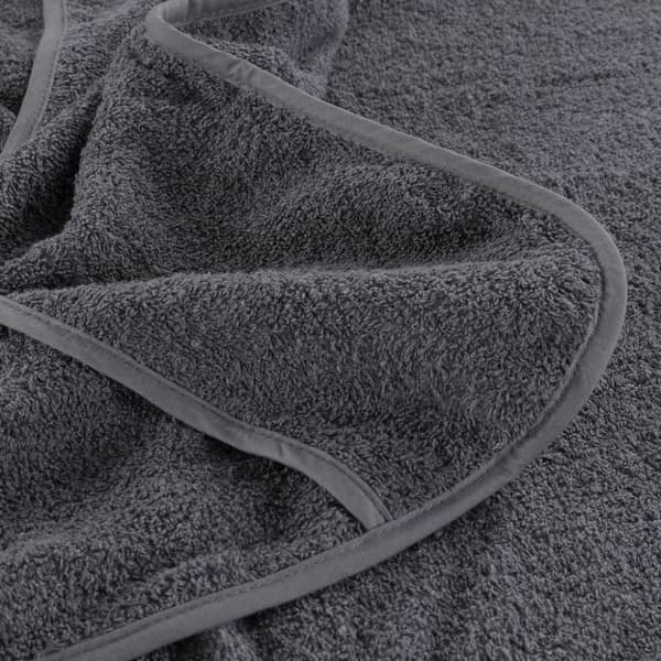 Strandhåndklæder - Living strandhåndklæder 2 stk. 75x200 cm 400 GSM stof antracitgrå