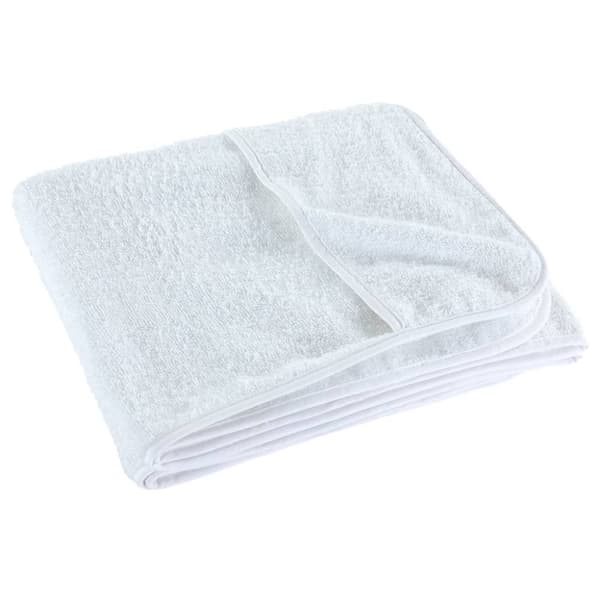 Badhanddukar 2 st vita 75x200 cm tyg 400 gsm - Strandhandduk - Strandhanddukar - Home & Living