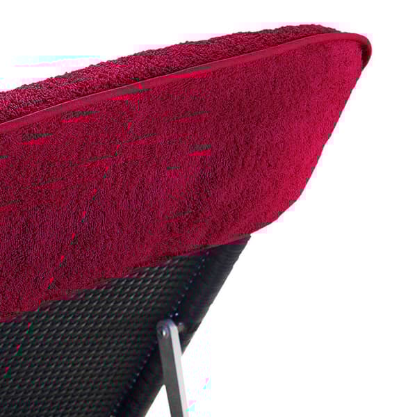 Badhanddukar 2 st vinröd 60x135 cm tyg 400 gsm - Strandhandduk - Strandhanddukar - Home & Living
