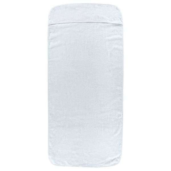 Badhanddukar 2 st vita 60x135 cm tyg 400 gsm - Strandhandduk - Strandhanddukar - Home & Living