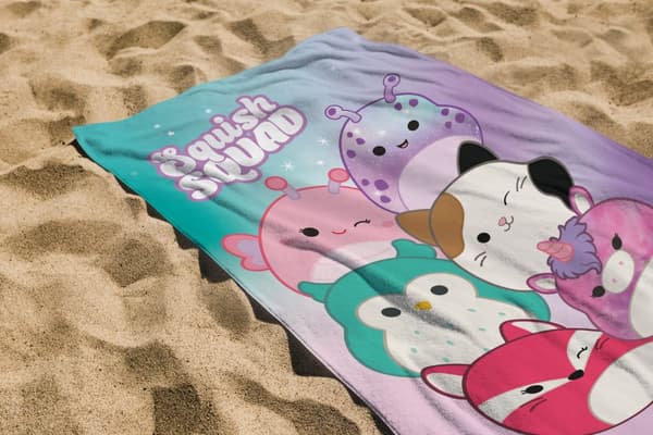 Squishmallows Håndklæde 70x140cm Squish Squad