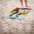 Miniatyrbild 4 av 6: Strandbadduk Naruto Multicolour 70 x 140 cm