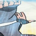 Miniatyrbild 6 av 6: Strandbadduk Naruto Multicolour 70 x 140 cm