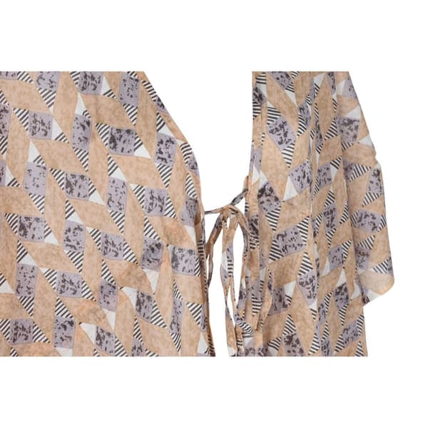 Sarong Home ESPRIT Brun Turkisblå Koral (3 enheder)