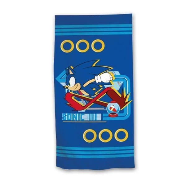 Sonic bomullsfrottébadkar och strandhandduk