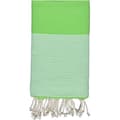 Miniatyrbild 1 av 4: Fouta de Plage Nid d’Abeille 100% bomull - Mjukhet och komfort - Strandhandduk - 100x200cm - 200 x 100 cm - Grön