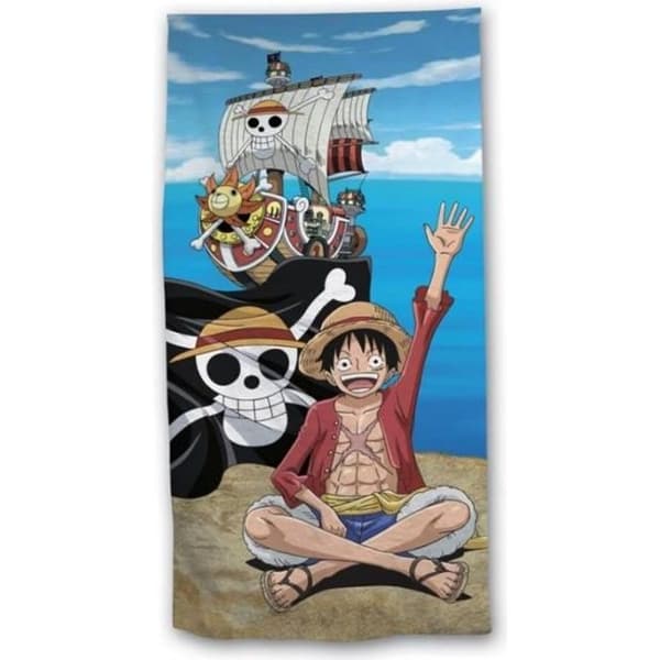 Strandhandduk - EN DEL - 70x140cm - 100% bomull - Tvättbar - Rektangulär