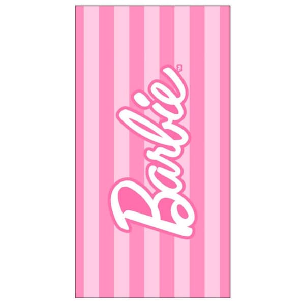 Barbie microfiber beach towel