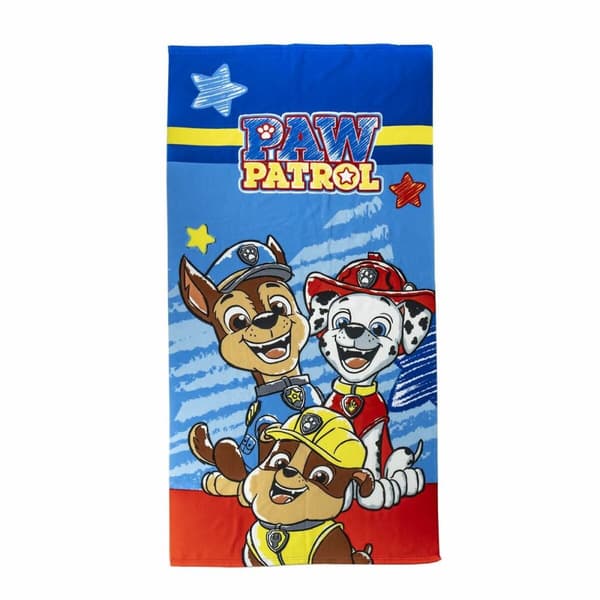 Rantapyyhe The Paw Patrol Sininen 27 x 33 x 7 cm 3 Kappaletta